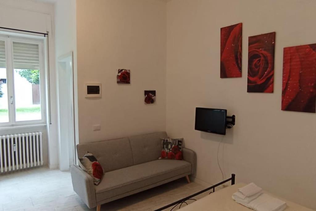 Appartement Il Roseto Di Cremona, Luminoso Monolocale Indipendente Extérieur photo